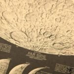 affiche carte surface de la lune 633 1