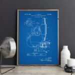 Affiche D’un Microscope Style Vintage élément D’art éducatif