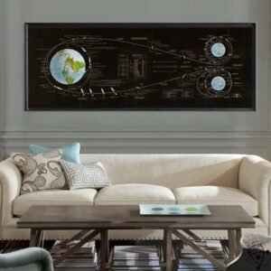 affiche dexploration spatiale unique et coloree 441 1