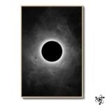 affiche eclipse solaire totale pour decorateur 941 1