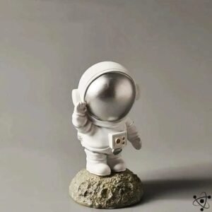 astronautes decoratifs mignons pour maison astronaute argent figurine 316 1