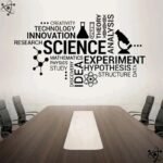 autocollant mural educatif scientifique unique stickers 528 1