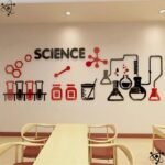 Autocollant Mural Science pour Décoration éducative
