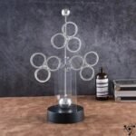 balancier de newton trois anneaux equilibre dynamique 185 1