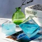 Baromètre à Cristaux Cube pour Prévisions Météorologiques