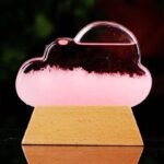 Baromètre à Cristaux Nuage élégant et Unique