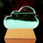 Baromètre à Cristaux Nuage élégant et Unique