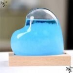 barometre forme de coeur symbole romantique decoration interieure bleu 453 1