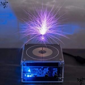 bobine tesla musicale avec coque acrylique electrisante 456 1