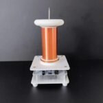 bobine tesla musicale eblouissante pour spectacles visuels orange 472 1
