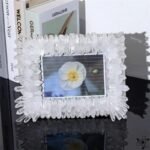 Cadre Photo Cristal Blanc pour Exposer vos Souvenirs