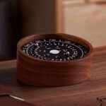 Calendrier Perpétuel Aimanté élégant en Bois Moderne