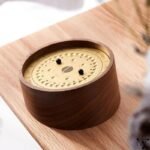 Calendrier Perpétuel Aimanté élégant en Bois Moderne