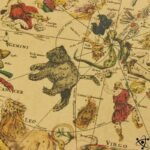 cartes des constellations du 17e siecle affiche 624 1