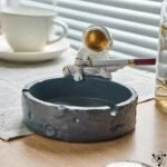Cendrier Astronaute Unique Pot Décoratif Spacial