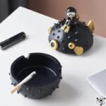 Cendrier Poisson-globe Unique pour Biologistes