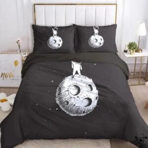 couette astronaute et taies doreiller spatiales 140cm x 200cm 1 474 1