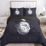 Couette Astronaute avec Taies D’oreiller éducatives