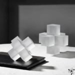 cube en cristal touche delegance width longueur sculpture 875 1