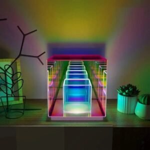 cube infini lampe elegante et apaisante petit veilleuse 142 1