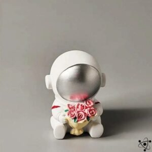 decoration astronautes charmants pour maison bouquet figurine 695 1