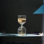 Sabliers en Verre avec Sable Doré