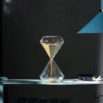 Sabliers en Verre avec Sable Doré