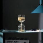 Sabliers en Verre avec Sable Doré