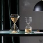 Sabliers en Verre avec Sable Doré