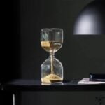 Sabliers en Verre avec Sable Doré