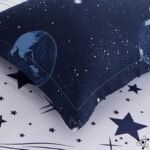 ensemble lit etoile avec taies doreiller 50cm housse de couette 543 1