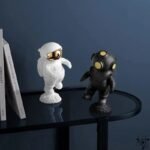 Figurines Scaphandrier & Astronaute Hommage Aux Explorateurs