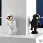 Figurines Scaphandrier & Astronaute Hommage Aux Explorateurs