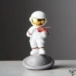 Figurines Astronautes Musiciens Galactiques Uniques