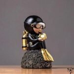figurines oceanographes pour decoration scientifique or figurine 940 1