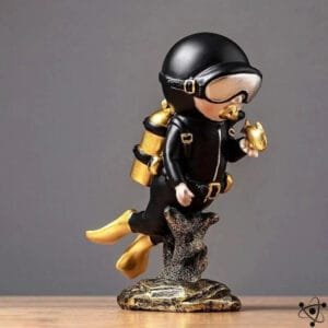 Figurine Plongeurs Corail & Poisson Déco Science