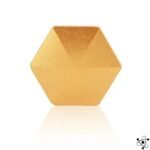 flipo flip en alliage mouvement perpetuel hypnotisant or hexagone 581 1