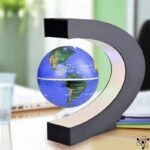 Globe Magnétique en Lévitation avec Led Rgb