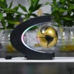 Globe Magnétique en Lévitation avec Led Rgb