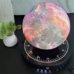 globe magnetique galaxie avec effet aurore boreale 163 1