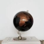 Globe Terrestre Socle en Z Déco Science