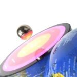 globe terrestre en levitation avec socle transparent 610 1