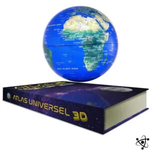 Globe Terrestre Lévitation avec Socle Led 3d - Globe