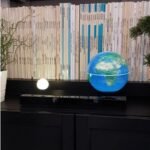 Globe Terrestre Lune en Lévitation électromagnétique