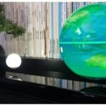Globe Terrestre Lune en Lévitation électromagnétique