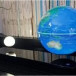 Globe Terrestre Lune en Lévitation électromagnétique