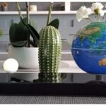 Globe Terrestre Lune en Lévitation électromagnétique