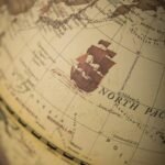 Globe Terrestre Vintage pour Voyage dans le Temps