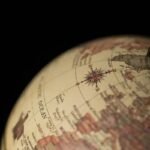 Globe Terrestre Vintage pour Voyage dans le Temps