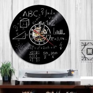 horloge murale originale a led mathematique 114 1